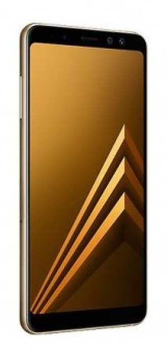 Smartphone SAMSUNG A8 2018 /Gold /Octa-Core /2.2 GHz - 1.6 GHz /5.6Pouce /Super AMOLED /2220 x 1080 - FHD+ /16 Mpx - 16 + 8 Mpx