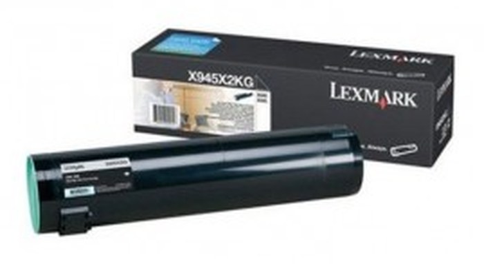 X940e, X945e toner noir haute capacité (36K) (X945X2KG)