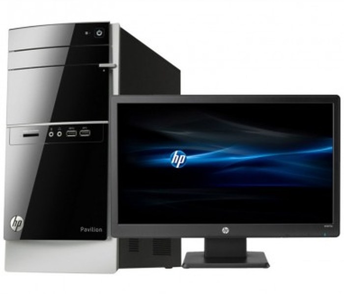 Ordinateur de bureau HP Pavilion 500-530nkm avec écran HP LED W2072a 20 pouces (L0W59EA)