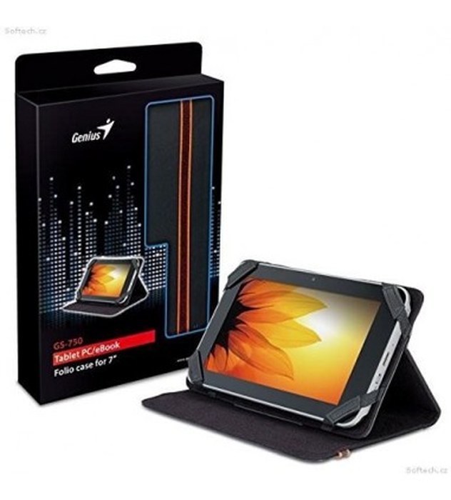 Etui Genius pour Tablette Noir GS-760 FOLIO CASE