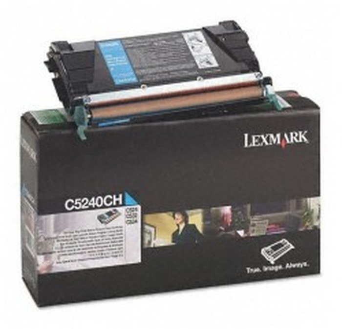 C524, C532, C534 TONER Cyan haute capacité (5K) (C5240CH)