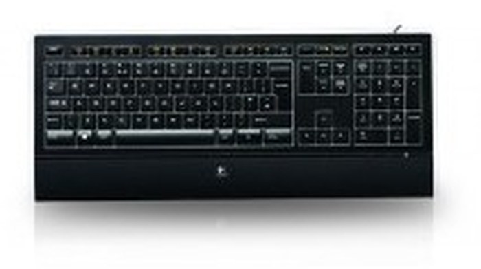 LOGITECH Clavier Logitech Illuminated Keyboard