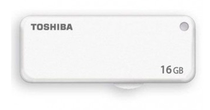 Clé USB TOSHIBA TransMemory Yamabiko U203 /16 Go /USB 2.0 /Blanc