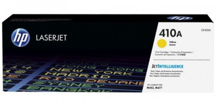Toner HP 412A LaserJet Jaune authentique (CF412A)