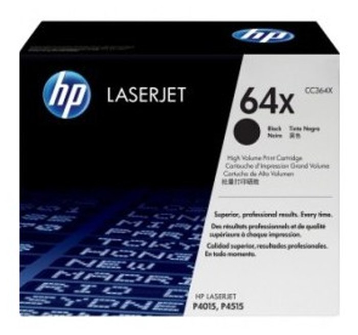 HP CC364XC High Yield Black Contract Original LaserJet Toner Cartridge