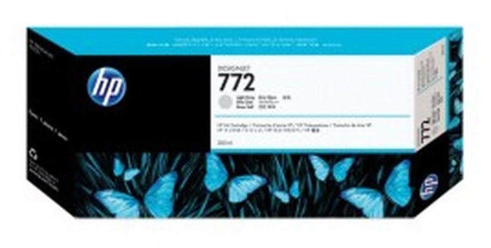 HP 772 300-ml Light Gray Cartouche (CN634A)