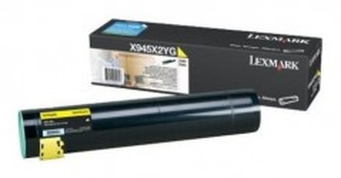 X940e, X945e TONER jaune haute capacité (22K) (X945X2YG)