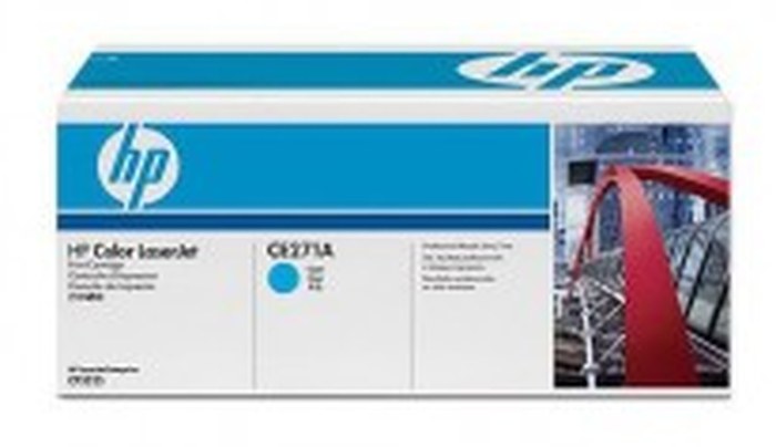 Cartouche de toner cyan HP LaserJet 650A (CE271A)