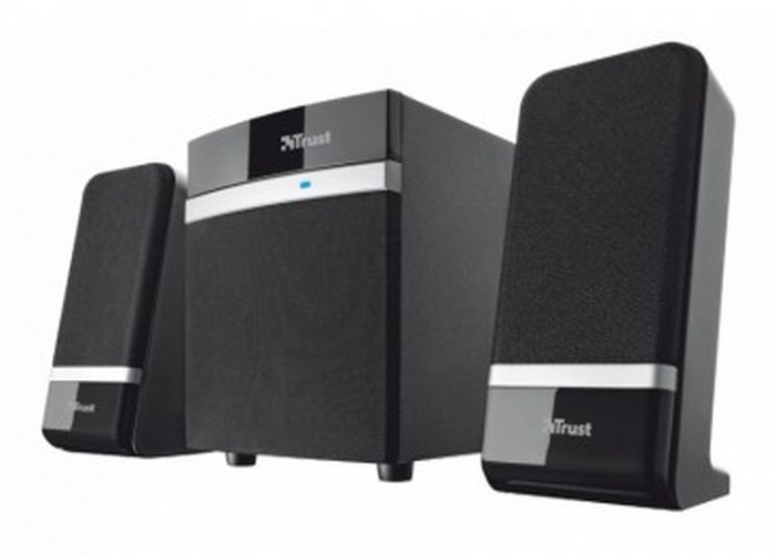 Haut-parleurs Trust RAINA 2.1- stéréo 2.1 20 Watts (18925)