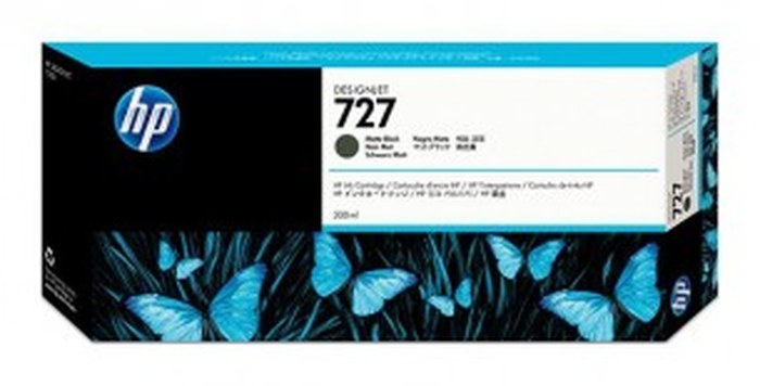 HP 727 300-ml Matte noir Cartouche (C1Q12A)