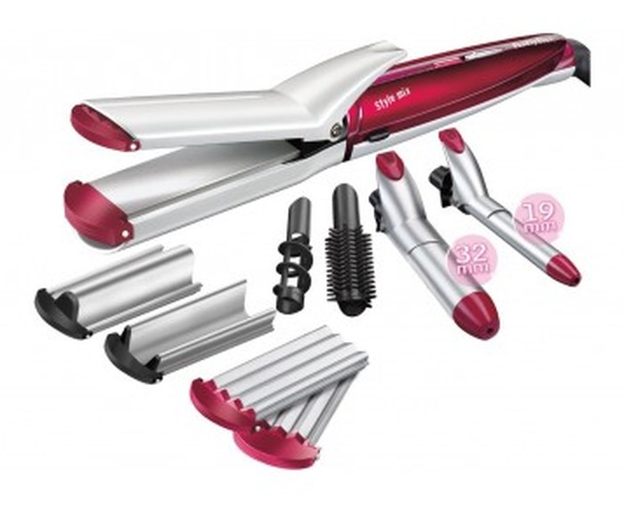 BABYLISS Paris - Multi-Styler 10-en-1 STYLE MIX - Satin'Touch 180° - Garantie 2 ans