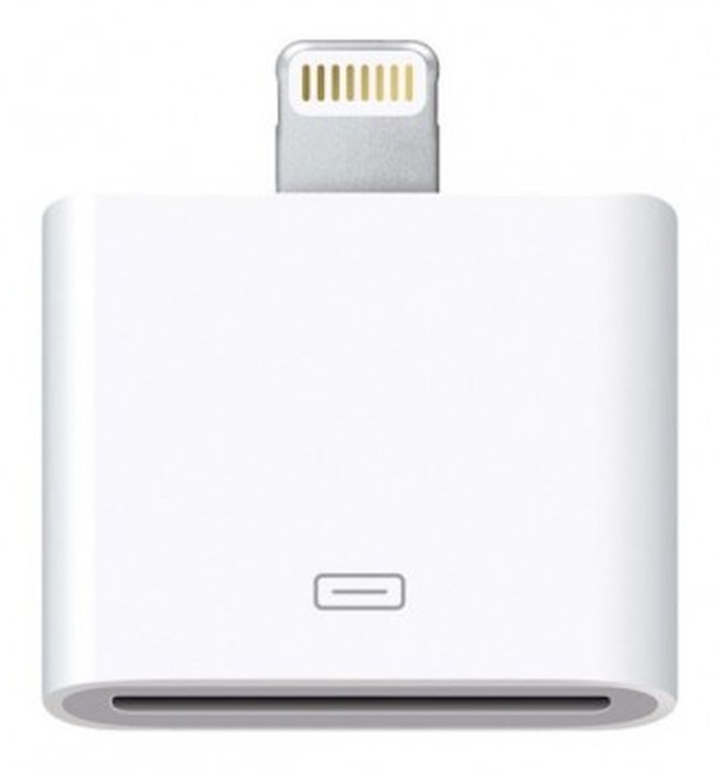Adaptateur Lightning vers Apple dock connector 30 broches