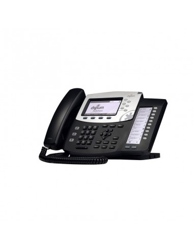 Digium 1TELD071LF Phone, D70 6-Line SIP with HD Voice, NO POWER SUPPLY