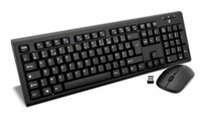 Pack Clavier et souris V7 Combo Sans fil (CKW200FR)
