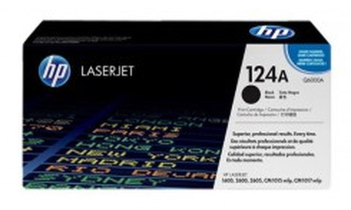 HP Color LaserJet Q6000A Black Print Cartridge (Q6000A)