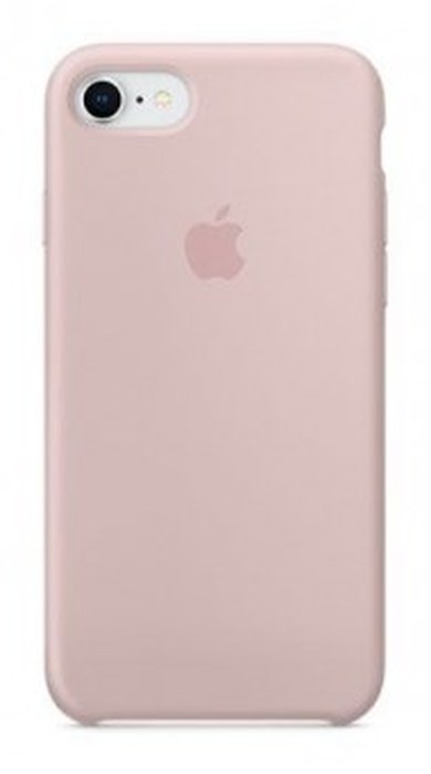 Cover Apple en silicone /Rose /Pour iPhone 8 - 7