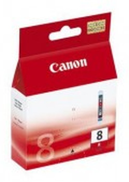 Cartouche d'encre d'origine Canon CLI-8R Rouge