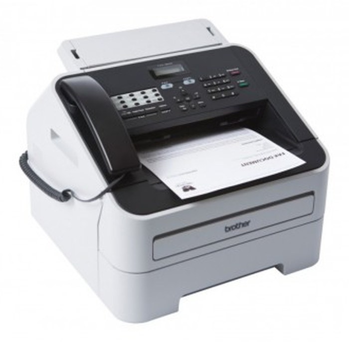 BROTHER Fax Laser avec combine-Modem 33,6kbps-Chargeur 30f C (FAX2845)
