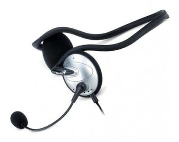 Casque GENIUS HS-300A /Micro /Argent