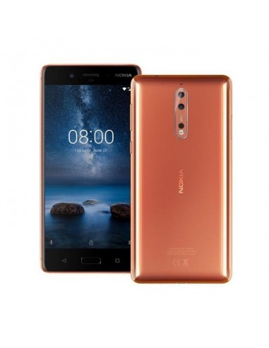 Nokia 8 /Gold /5,3Pouce /IPS QHD /4 Go /64 Go /13 Mpx - 13 + 13 Mpx /3090 mAh