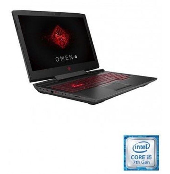 PC Portable HP Gaming Omen 15-ce001nk /i5-7300HQ /2,5 GHz - 3.5 Ghz /12 Go /1 To /15,6Pouce /Noir //FULL HD /NVIDIA GeForce GTX
