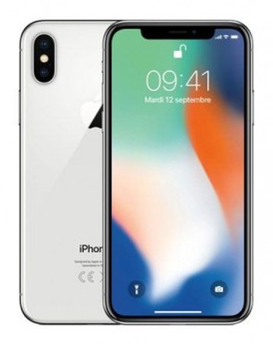 iPhone X /5,8Pouce /Silver /3 Go /64 Go /7 Mpx - 12 Mpx