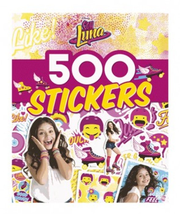 SOY LUNA, 500 STICKERS