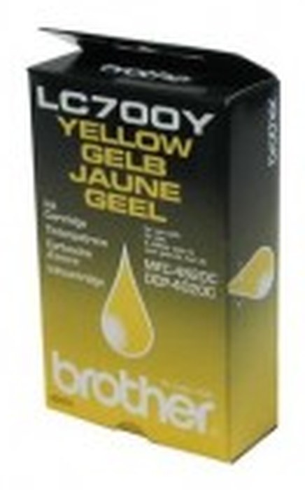 Cartouche brother LC700Y YELLOW
