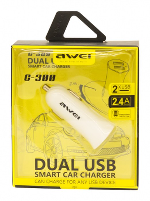 Chargeur AWEI C300 BLANC