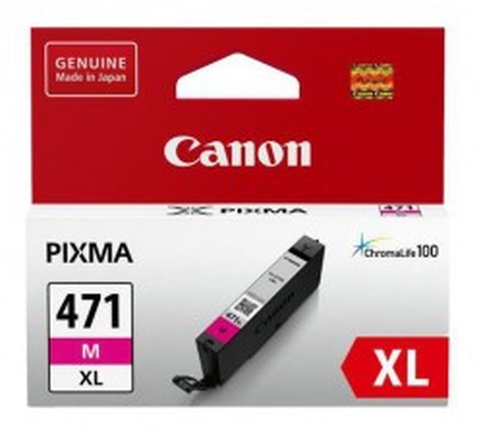 Cartouche d'encre d'origine Canon CLI-471XL M Magenta