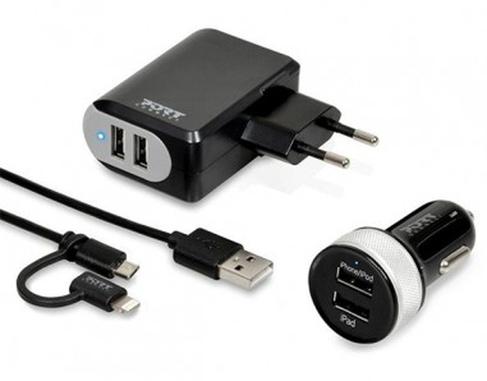 Chargeur Voiture 2 USB / 2 en 1
