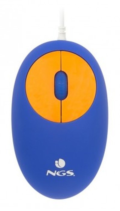 NGS WIRED MOUSE ORANGE VIP MOUSE