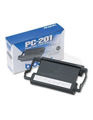 KIT CARTOUCHE DE FAX - BROTHER - NOIR PC201