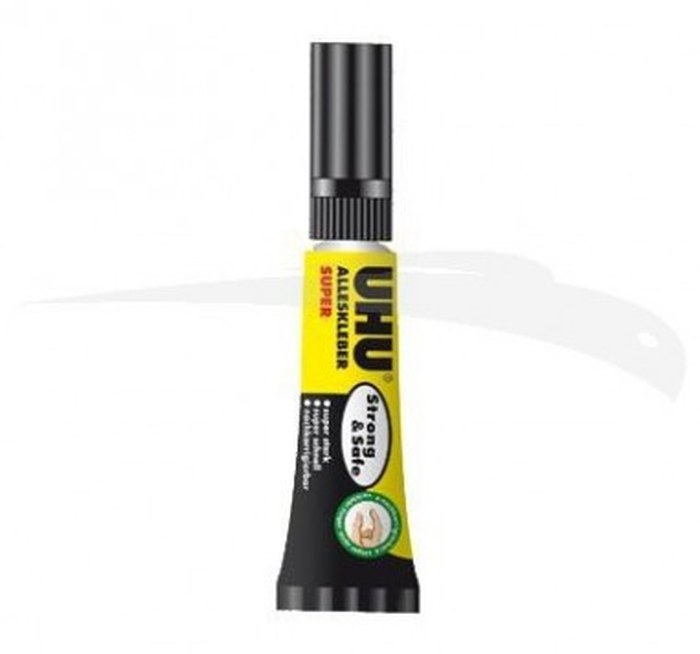 Tubes de colle Spéciale - UHU - Strong&Safe 7g - Lot de 12