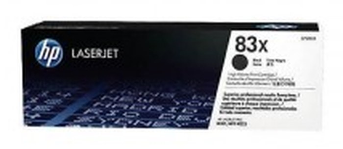 HP LaserJet 83X Black Toner Cartridge Large Capac (CF283X)
