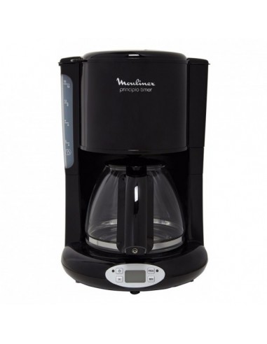 CAFETIÈRE PROGRAMMABLE MOULINEX NOIR PRICIPIO 1.25L