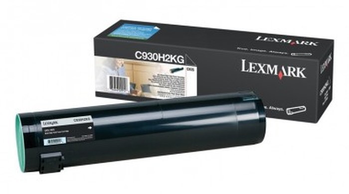 C935 TONER noir haute capacité (38K) (C930H2KG)