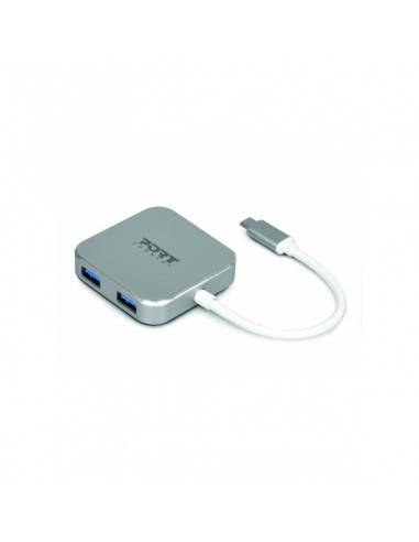 Hub USB 3.0 PortDesigns - 4 Ports Type C (900123)