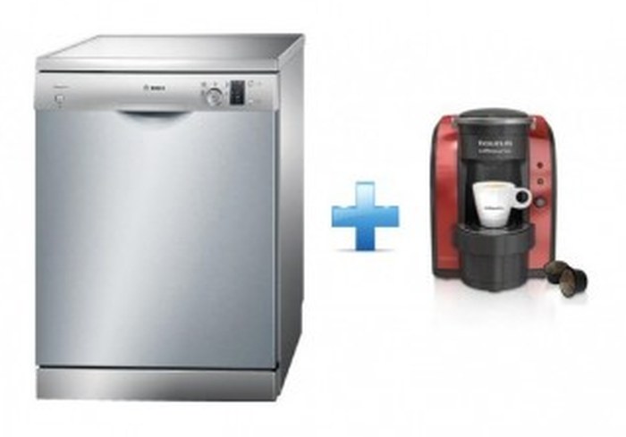 LAVE VAISSELLE 12 COUVERTS BOSCH + CAFETIERE AREZO EXPRESSO TAURUS 19BARS