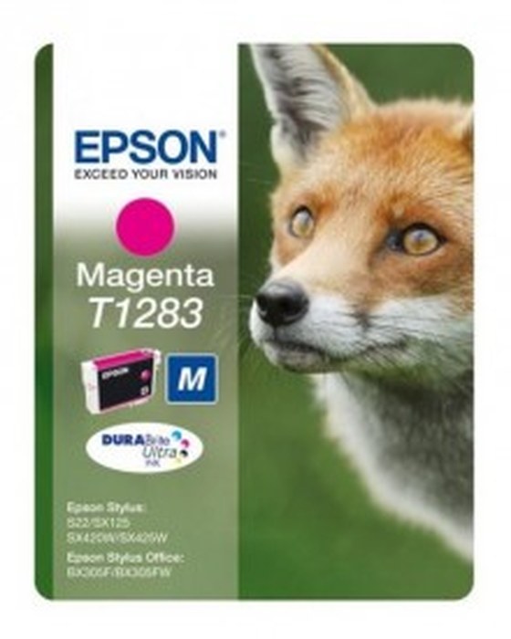 Cartouche d'encre Epson Magenta T1283 Renard DURABrite Ultra M
