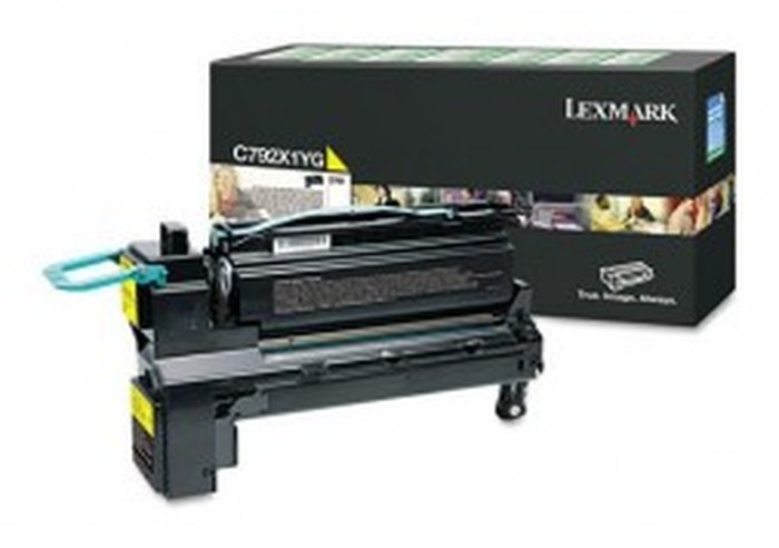 C792 TONER Jaune très haute capacité (20K) (C792X1YG)