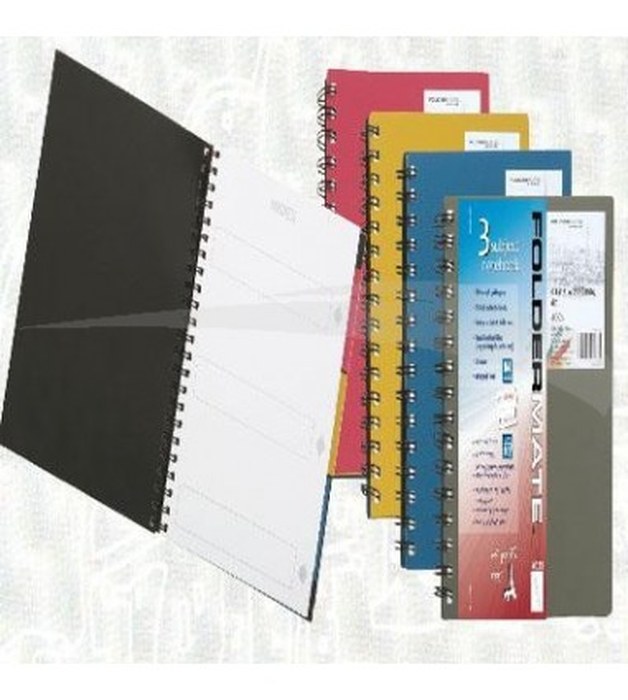 BLOC-NOTE - FOLDERMATE - A5 - 80g - 120 PAGES - lot de 10 blocs