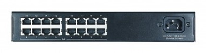 Switch 16 ports 10/100, 8PORTS PoE