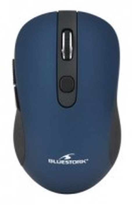Souris Sans Fil 24 Ghz 6 Buttons Metalic Bleu
