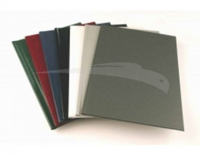 Livre à couvertures Steel Book 30 mm capacité 280 feuilles Coloris au choix