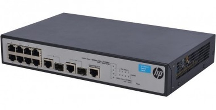 Switch Administrable HP 8 ports Fast Ethernet avancé à gestion intelligente 1910-8 (JG536A)