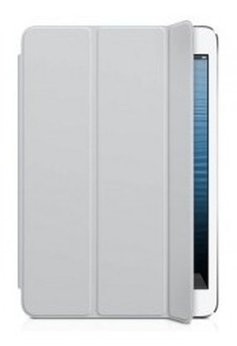iPad Smart Cover - Polyuréthane - Gris clair