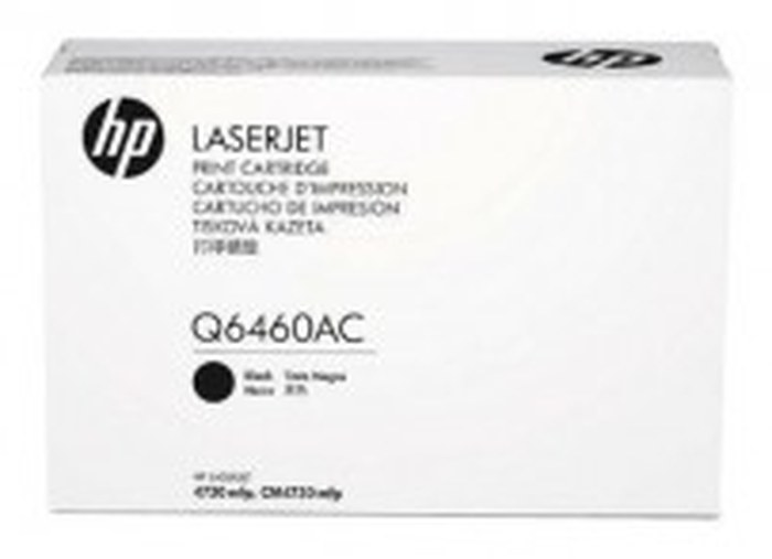 HP Black LaserJet Print Cartridge (Q6460AC)
