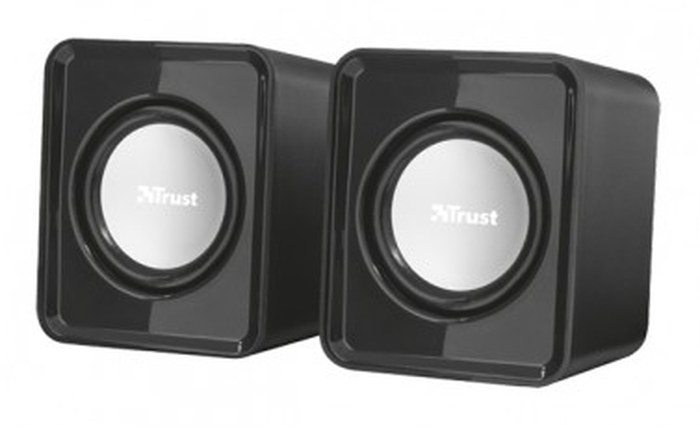Enceinte 2.0 Usb Noire