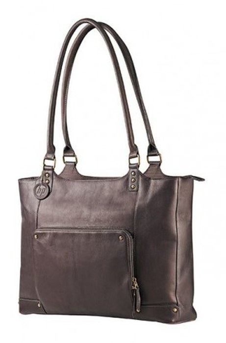 Sacoche HP pour femmes en en Cuir /15Pouce /Marron